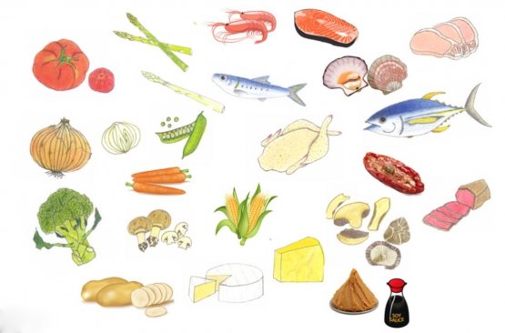 A review of the ingredients that are richest in umami