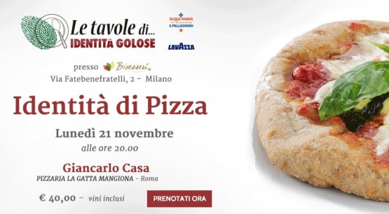 Sarà Giancarlo Casa della celebre pizzeria La 