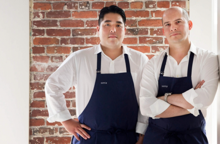 Gli chef Chris Kajoika e Anthony Rush