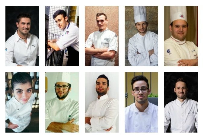 Ecco i volti dei dieci migliori giovani chef partecipanti alla nuova edizione del Premio Birra Moretti Grand Cru: la finale si terrà il prossimo 6 novembre. Vota qui