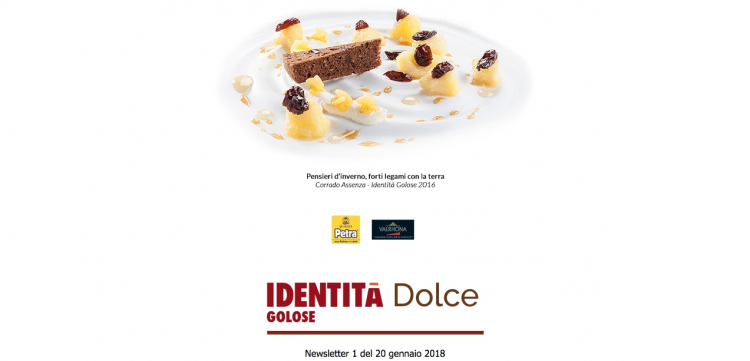 Il logo di Identità Dolce, la nuova newsletter di