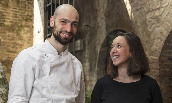 Adriano Antonelli e Ilaria Iannone , cuoco e respo