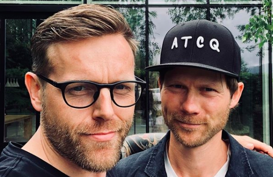 Søren Ørbek Ledet e Rasmus Kofoed, la sala e la cucina di Geranium (foto Instagram)
