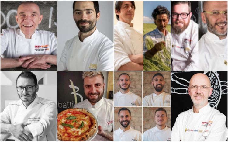 I realtori di Identità di Pane e di Pizza 2019. D