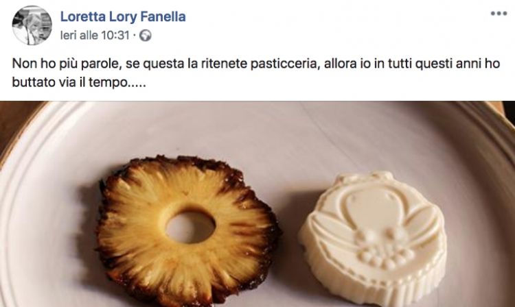 Il post della discordia, che ha scatenato il dibat