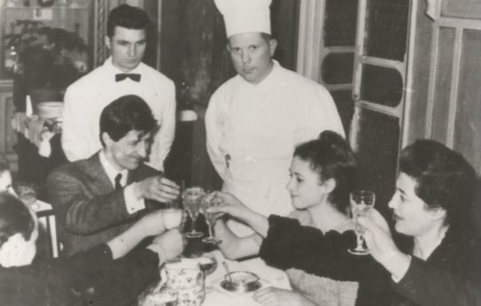 Con Giorgio Gaber e Gigliola Cinquetti