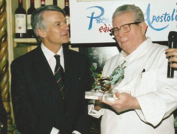 Con Ferruccio De Bortoli
