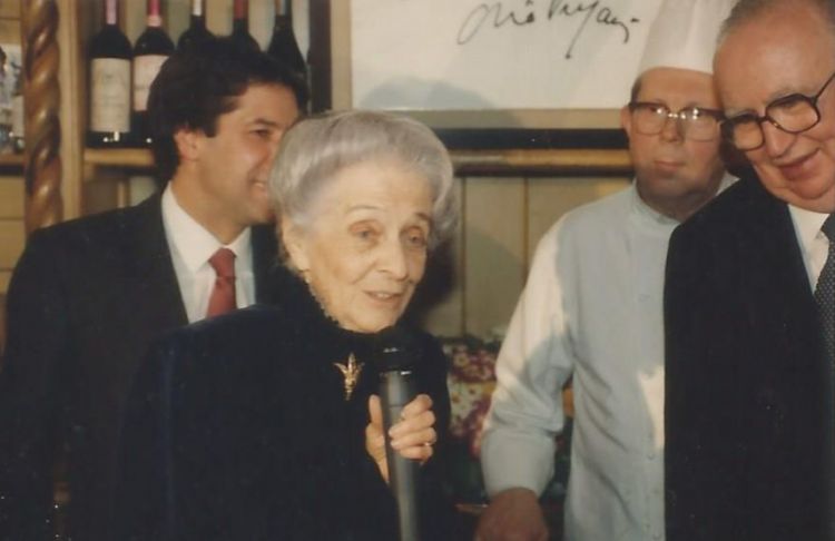 Con Rita Levi Montalcini e Giovanni Spadolini
