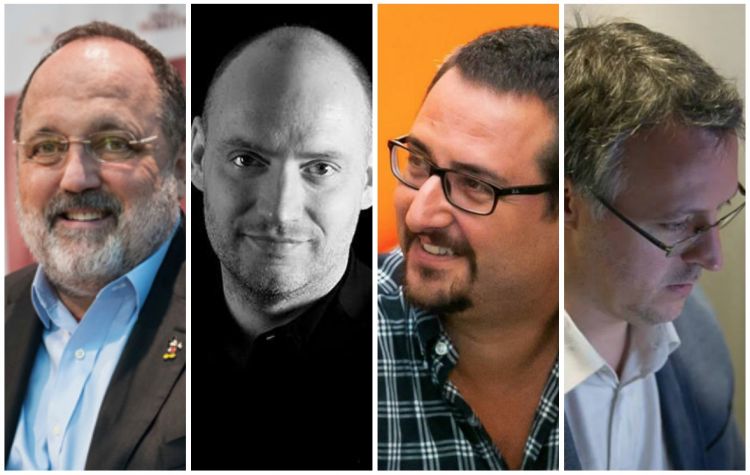 Le colonne giornalistiche di Identità: Paolo Marchi, Carlo Passera, Niccolò Vecchia, Gabriele Zanatta
