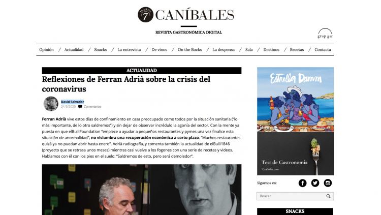 L'articolo di 7canibales.com
