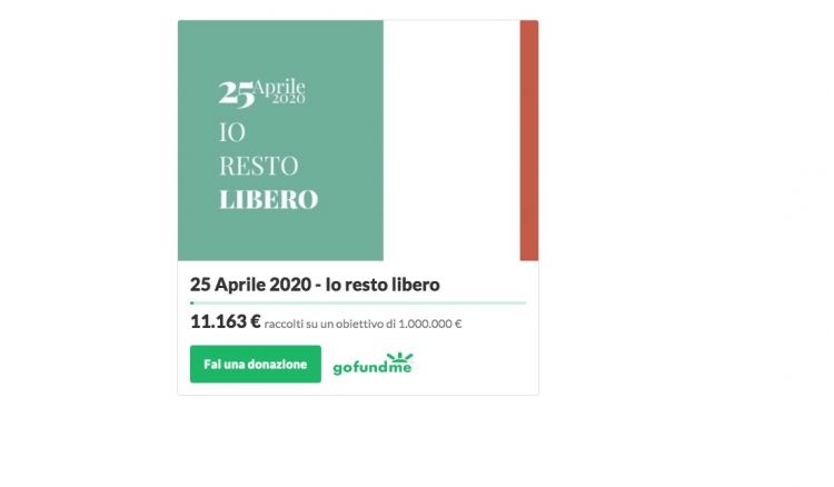 PER EFFETTUARE UNA DONAZIONE - La cifra sarà destinata a Caritas Italiana e Croce Rossa Italiana a cui verrà chiesto di utilizzare le risorse per fornire aiuto a quanti non hanno un tetto o un pasto garantito, anche attraverso la rete di realtà del volontariato che sono la prima linea dell’emergenza sociale sui territori. Per donare basta semplicemente collegarti alla piattaforma Go Fund Me (clicca qui). È possibile donare attraverso carta di credito o debito
