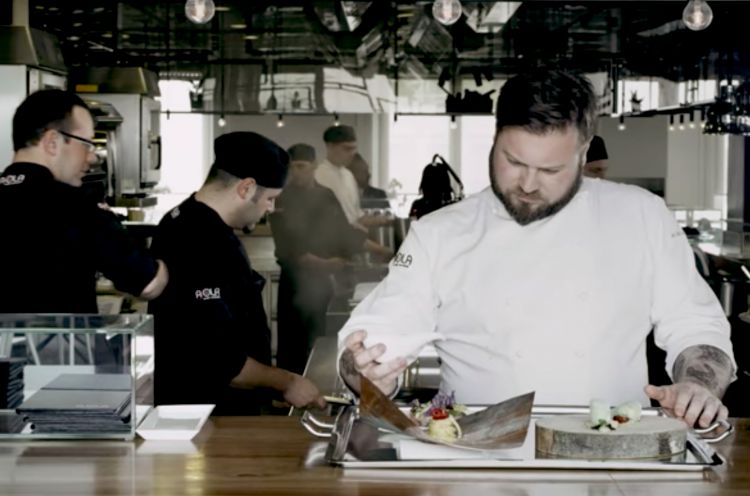 Matteo Torretta, chef del ristorante Asola, Milano