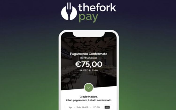 TheFork PAY è il sistema di pagamento di TheFork attraverso l'app che premia i suoi clienti
