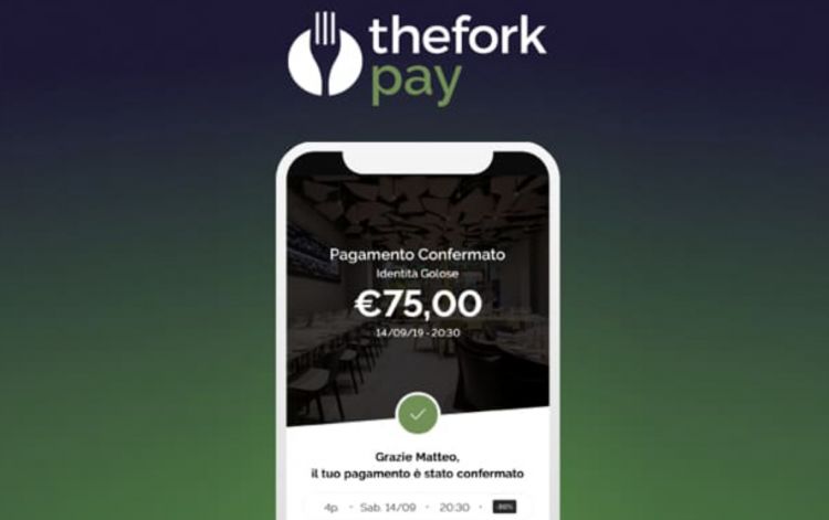 TheFork PAY è il sistema di pagamento di TheFork attraverso l'app che premia i suoi clienti
