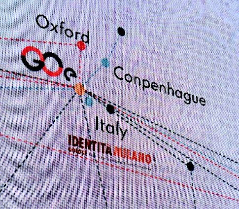 Particolare di un grafico mostrato da Aizega a Identità Milano
