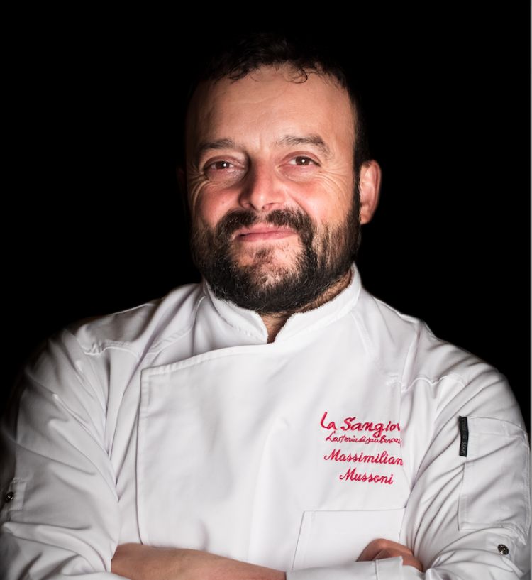 Lo chef Massimiliano Mussoni
