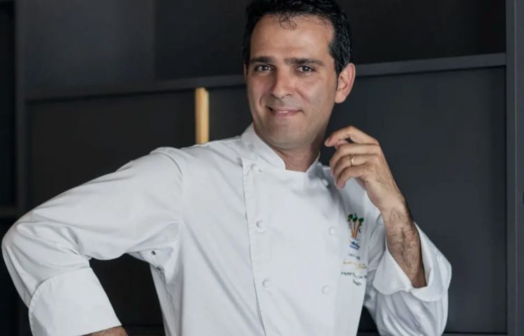 Luca Landi è l'executive chef del ristorante Lunasia dell'Hotel Plaze e de Russie a Viareggio
