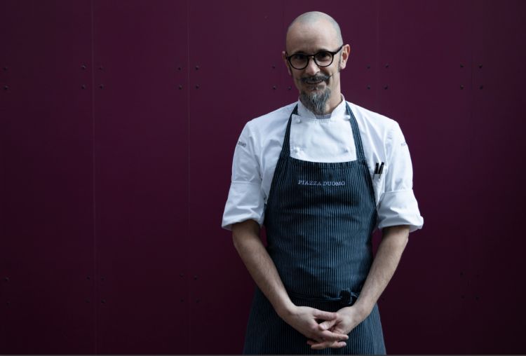 Enrico Crippa, chef del tristellato Piazza Duomo a