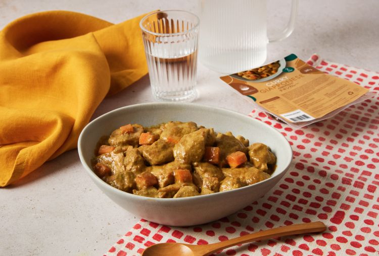 Curry giapponese di pollo è una delle creazioni d