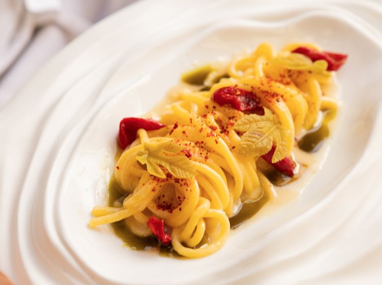 Spaghetti al pomodoro fermentato è il Piatto dell