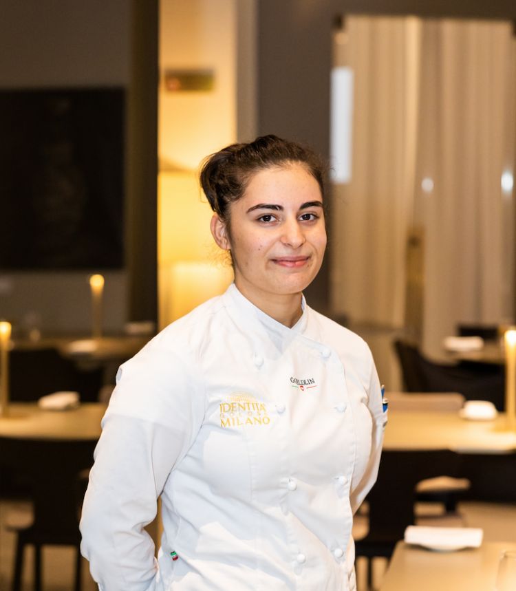 Giada Riverso è la pasticciera del ristorante Identità Golose Milano, in via Romagnosi 3
