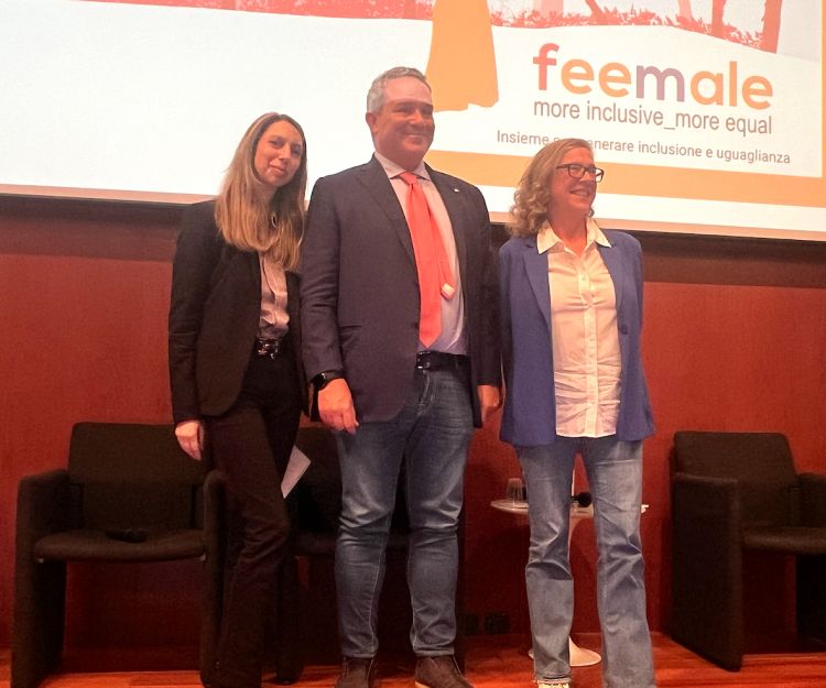 Da sinistra Camilla Guiggi, Marco Caprai e Barbara Sgarzi
