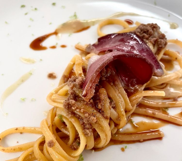 La Linguina al burro, anatra e lime di Roberto Con