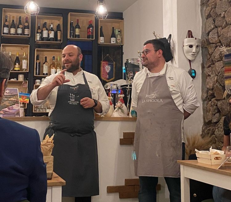 I protagonisti della serata