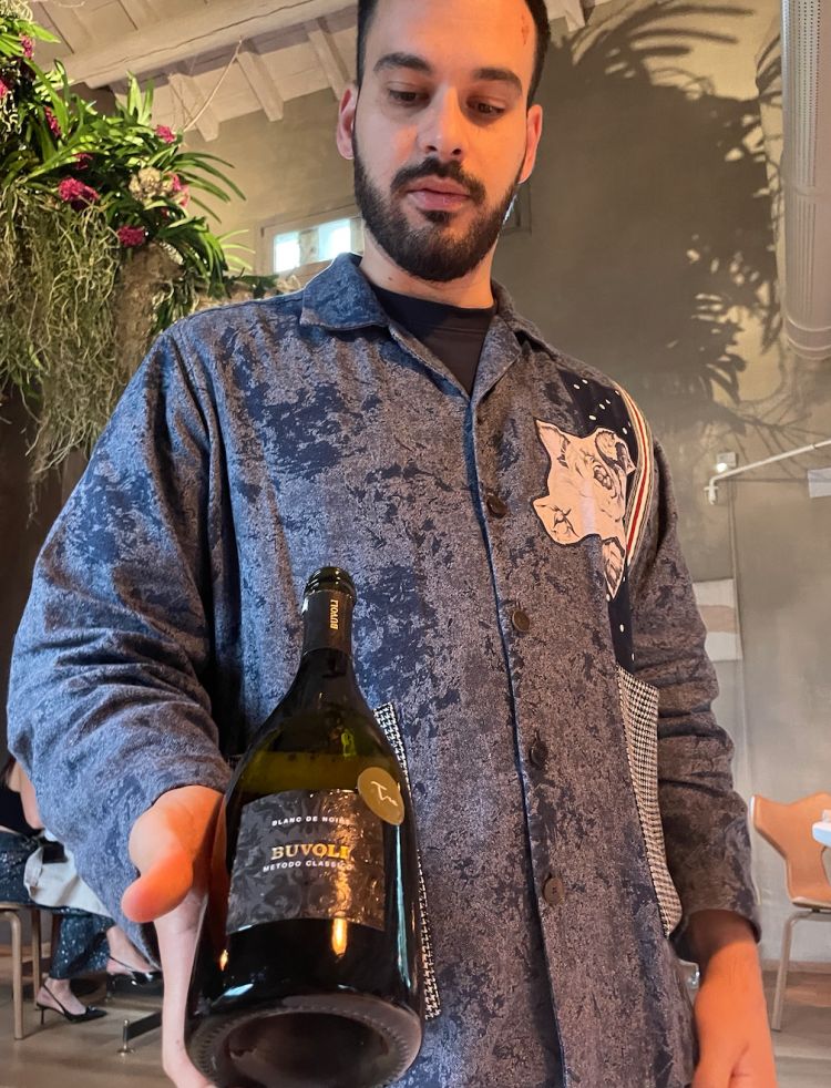 Il sommelier Danilo Massa