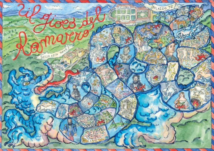 Il Gioco del Ramarro, una creazione dell'artista Flaminia Veronesi