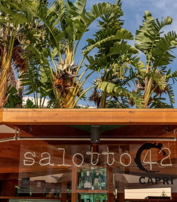 Il chioschetto di Salotto 42 a Capri
