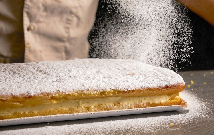 La schiacciata di Pasticceria Giorgio
