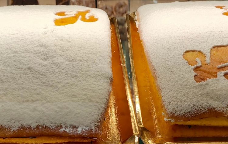 La schiacciata di Pasticceria Stefania
