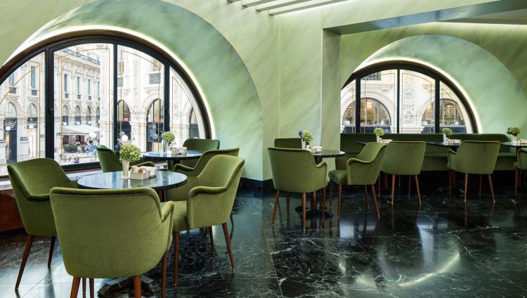 La psticceria in Galleria Vittorio Emanuele a Milano
