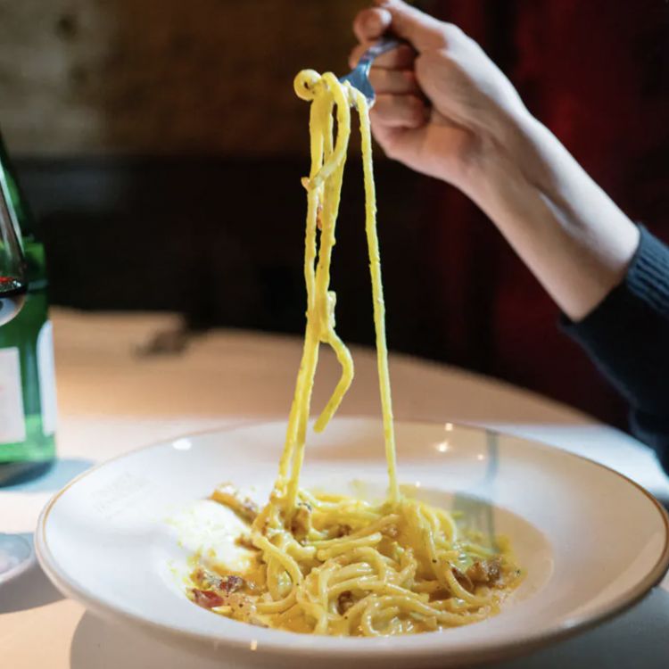 Spaghettoni alla carbonara