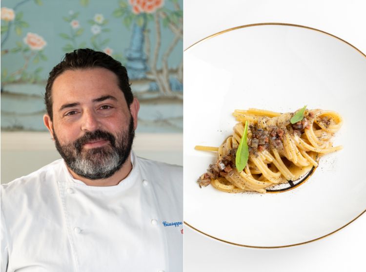 Lo chef Giuseppe Mancino
