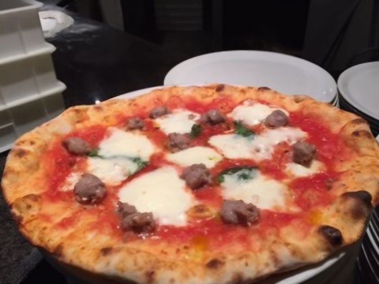 La pizza di Per Bacco
