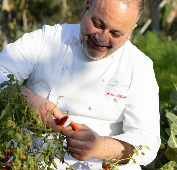 Lo chef del ristorante Don Geppi, Mario Affinita
