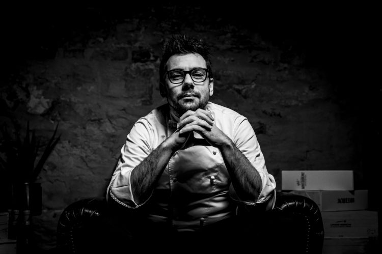 Daniele Patti è lo chef del ristorante Lo Scudiero a Pesaro
