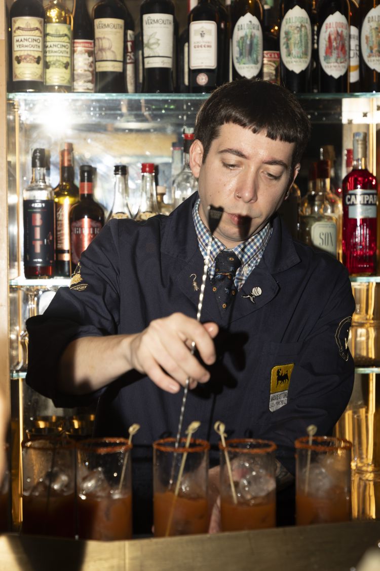 Niccolò Desiati, uno dei bartender di Manifattura