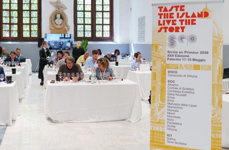 La degustazione dedicata alla stampa
