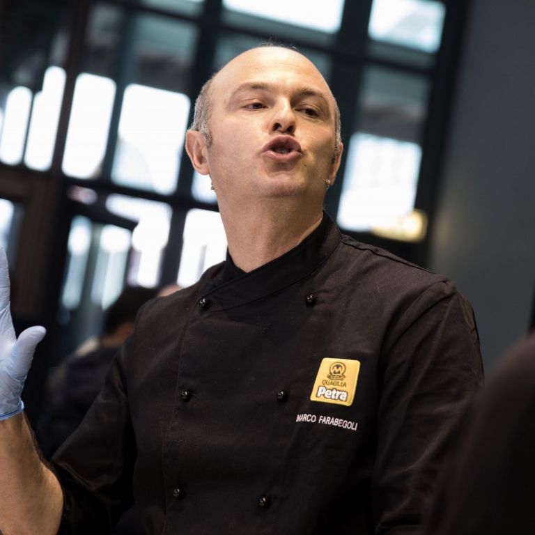 Marco Farabegoli, anima della pizzeria al taglio D