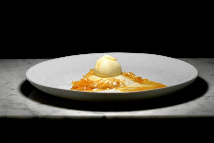 Crêpe flambée
