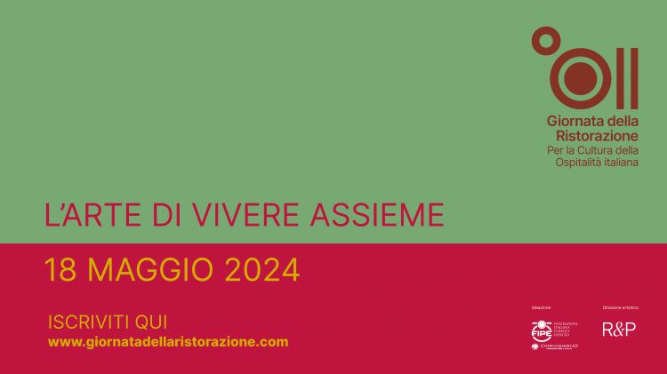 Il 18 maggio si terrà la seconda Giornata della ristorazione per la cultura dell'ospitalità italiana, un’iniziativa ideata e promossa da Fipe che Identità Golose sostiene già dall'anno scorso e di cui MAGENTAbureau ha la responsabilità di curare la comunicazione
