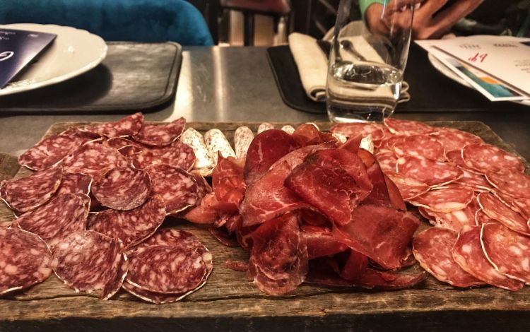 A selection of cured meat produced at Beef Zavod
