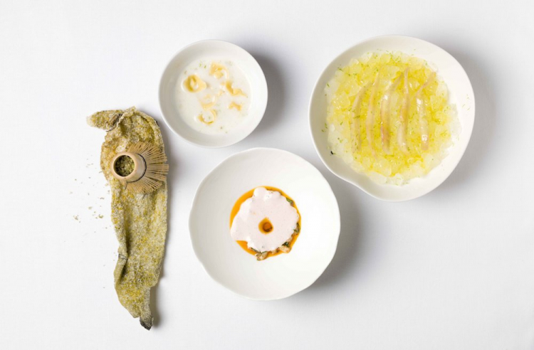 Unexpected fish soup by Yannick Alléno and Marti