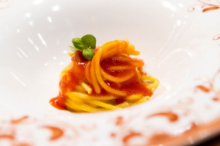 Lo Spaghetto giallo di Carlo Cracco
