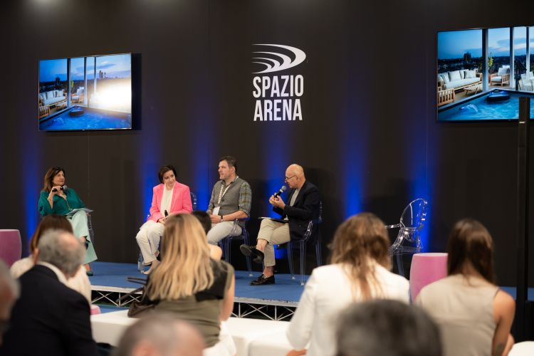 I protagonisti sul palco dello Spazio Arena