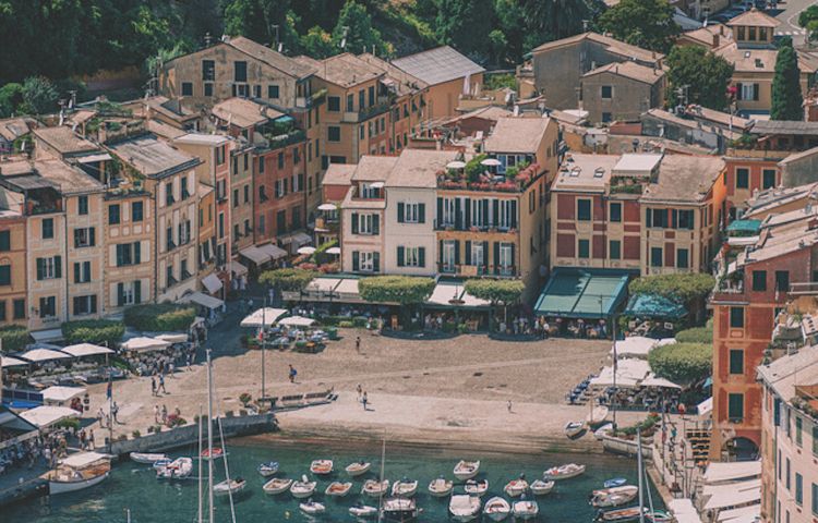 Lo Splendido Mare nella mitica piazzetta di Portofino
