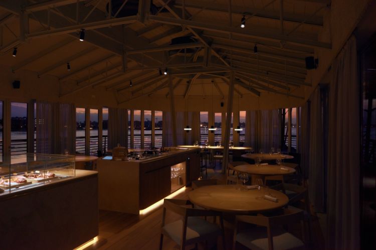 Gli interni di Da Lucio
